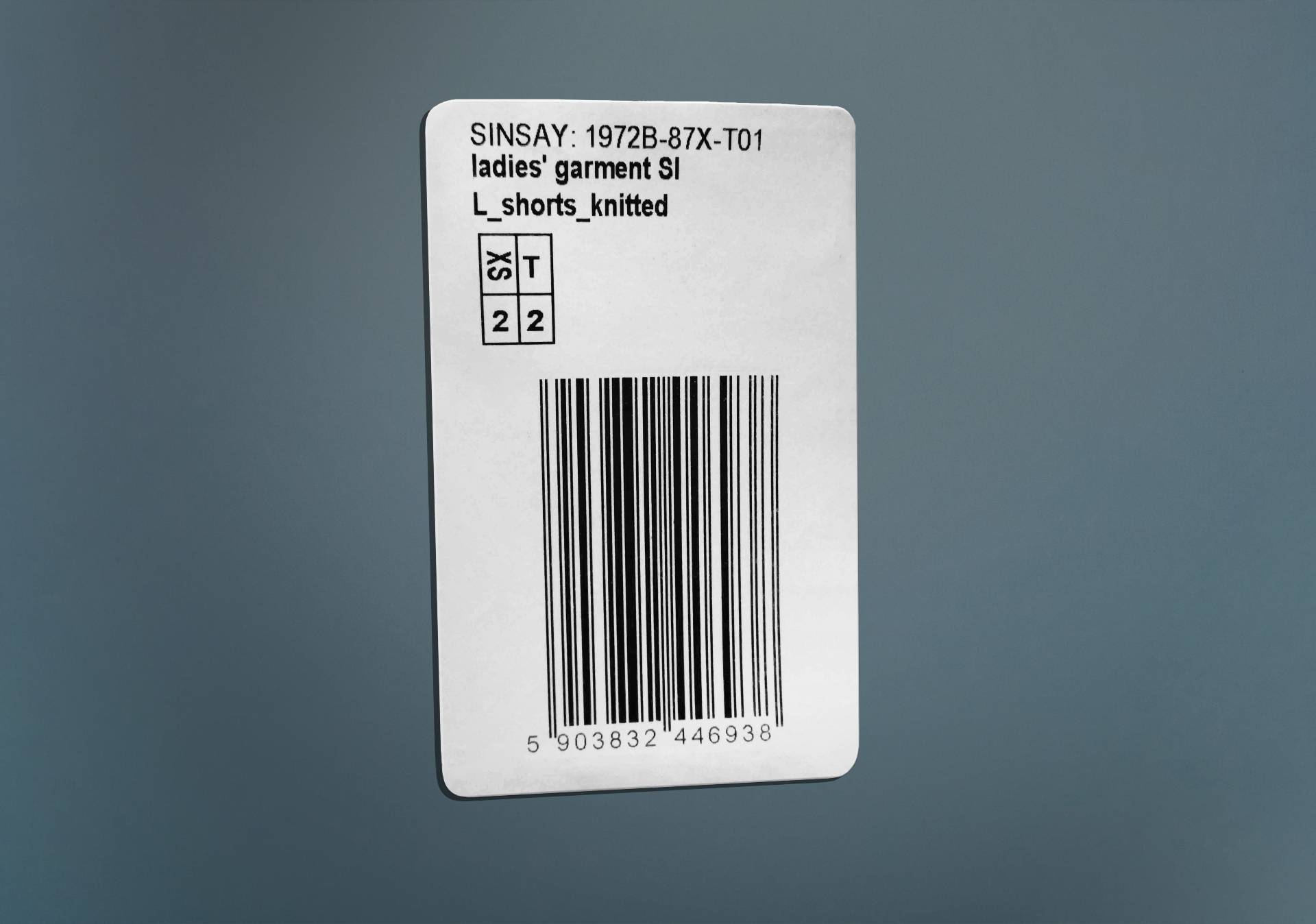 Barcode Sticker 